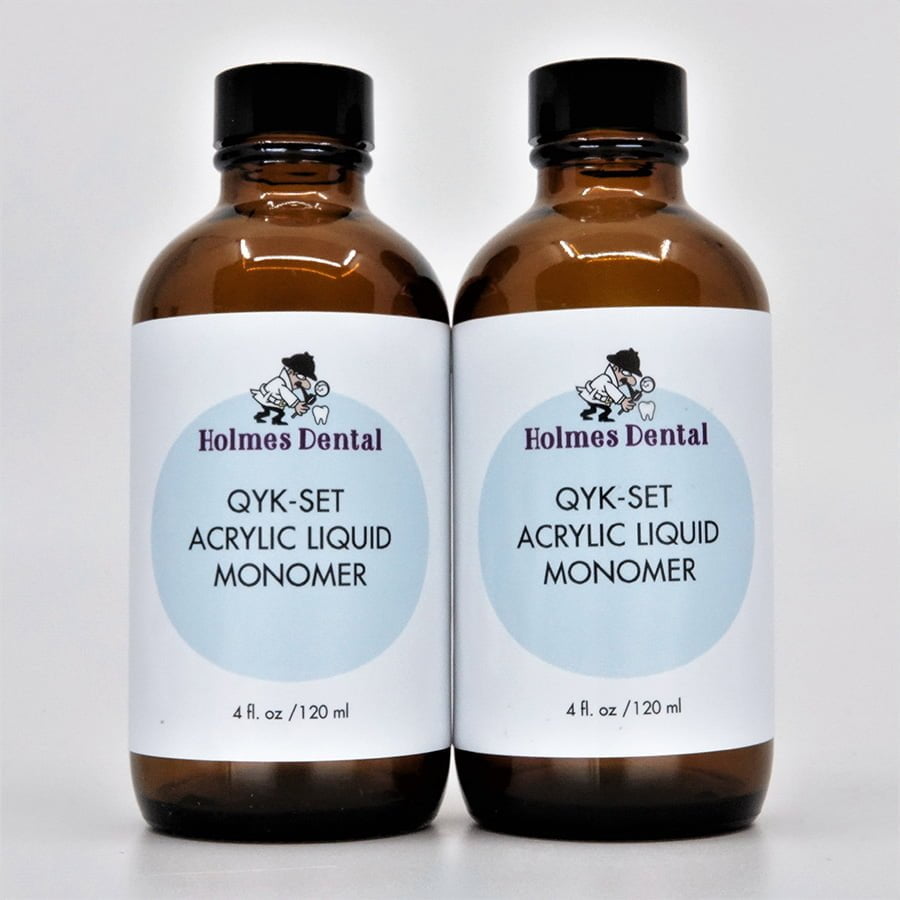 QYK SET ACRYLIC Liquid Monomer 8 oz Holmes Dental